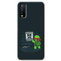 Vivo Y11s Kılıf HD Desen Baskılı Arka Kapak - Kaplumbağa Avcısı