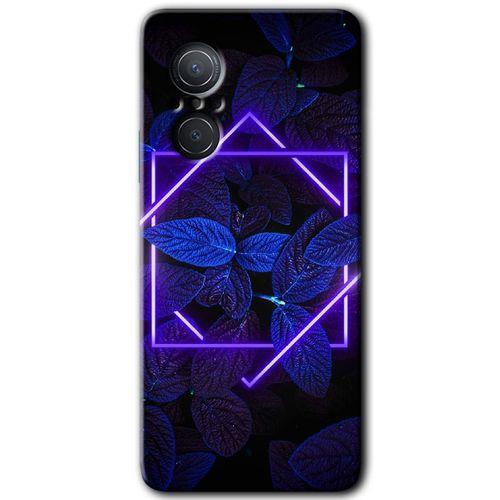 Huawei Nova 9 SE HD Baskılı Kılıf + 9D Tam Ekran Koruyucu - Mekanik Yaprak 5