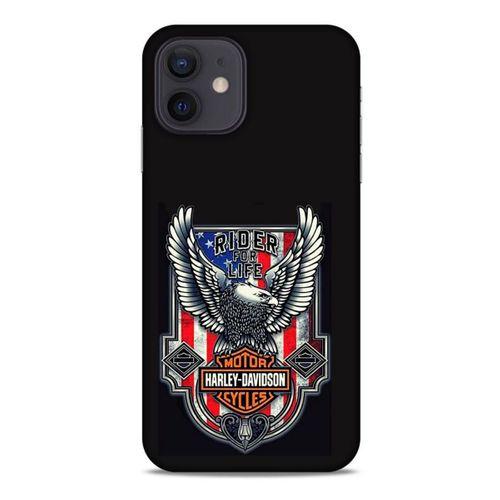 Apple iPhone 12 Uyumlu Kılıf Motorsiklet (7) Telefon Kılıfı Harley Davidson