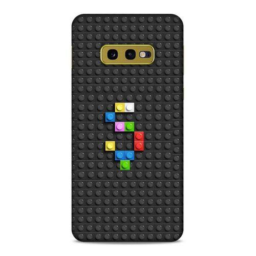 Lopard Samsung Galaxy S10e Uyumlu Kılıf BloX (31) TPU Kılıf Ş Harfi
