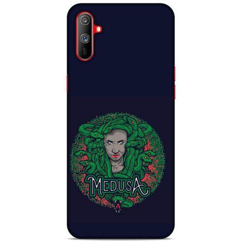 Lopard Oppo Realme C3 Uyumlu Kılıf Tattoo's (3) Kapak Medusa Dövmesi