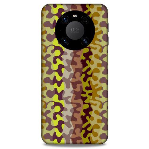 Lopard Huawei Mate 40 Pro Uyumlu Kılıf Kamuflaj (87) Silicone Cover