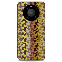 Lopard Huawei Mate 40 Pro Uyumlu Kılıf Kamuflaj (87) Silicone Cover
