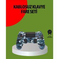 Ps4 Kablosuz Oyun Kolu Gecikmesiz Bağlantılı Ergonomik Tasarımlı