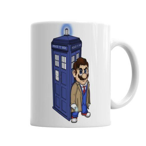 Tardis Doctor Who Kupa Bardak Porselen