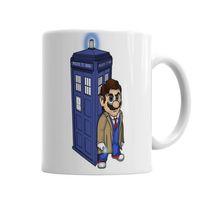Tardis Doctor Who Kupa Bardak Porselen