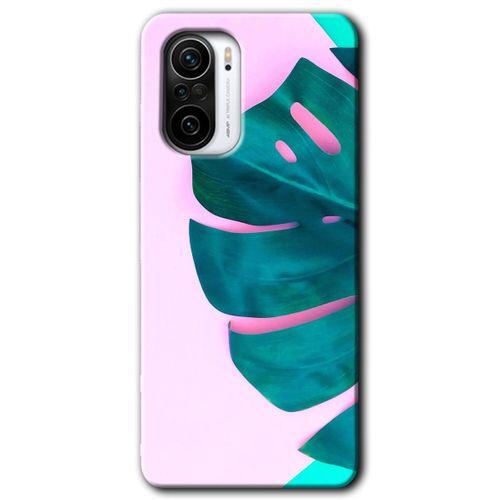 Redmi Mi11i Kılıf HD Desen Baskılı Arka Kapak - 3D Yaprak