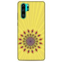 Huawei P30 Pro Kılıf Desenli Özel Seri Tüyler (20) Koruyucu Kılıf