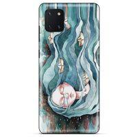 Huawei Y5P Kılıf Depresyon (45) Liquid Air Kılıf Bordo Gri