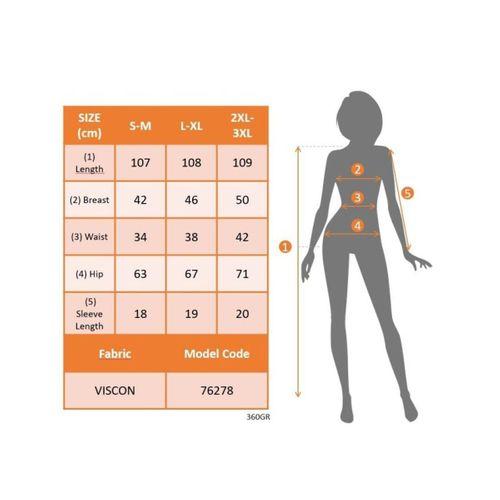 Kadın Kısa Kollu Yuvarlak Yaka Arkadan Düğmeli Viskon Midi Elbise