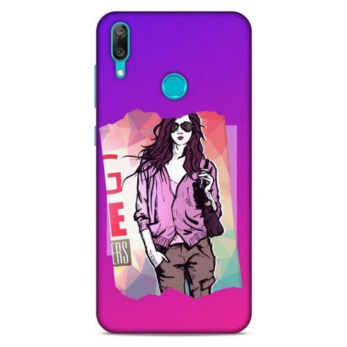 Sokak Modası 53 Huawei Y7 2019 Kılıf Desenli Silikon