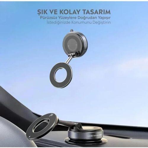 Vakumlu Manyetik Araç İçi Telefon Tutucu