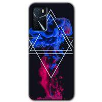 Oppo A16 Kılıf HD Desen Baskılı Arka Kapak + Temperli Cam - Mekanik Duman 1