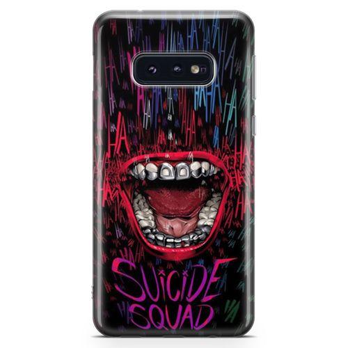 Samsung Galaxy S10e Kılıf Suicide Squad Arka Kapak Koruma Desenli Full Koruyucu
