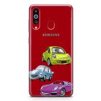 Samsung Galaxy A20s Kılıf The Cars Arka Kapak Koruma Desenli Full Koruyucu