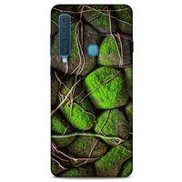 Samsung Galaxy A9 2018 Kılıf Baskılı Özel Seri Taşlı (46) Core Armor Kılıf