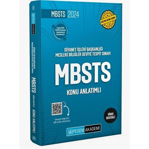 2024 Diyanet İşleri Başkanlığı Mesleki Bilgiler Seviye Tespit Sınavı MBSTS Konu Anlatımlı Pegem Yayınları