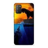 Xiaomi Poco M3 Uyumlu Kılıf BMovie (32) Soft Silikon Kılıf Godzilla