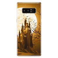 Samsung Galaxy Note 8 Kılıf Dolunay Arka Kapak Koruma Desenli Full Koruyucu