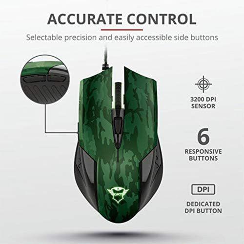 Trust Gxt 781 Gaming Mouse & Mousepad
