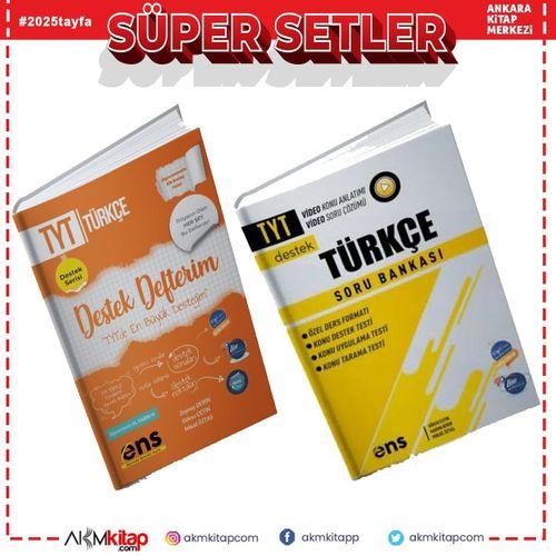 ENS Yayıncılık TYT Türkçe Destek Defterim ve Soru Bankası Seti 2 Kitap