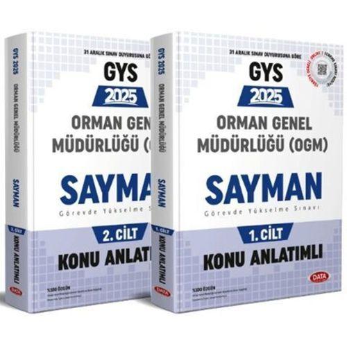 2025 GYS Orman Genel Müdürlüğü Sayman Hazırlık Kitabı 1 2 Data Yayınları