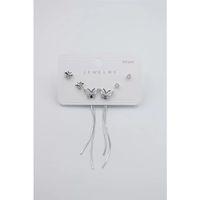 Çoklu Set Küpe - Gümüş