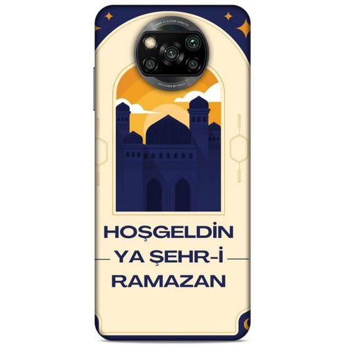 Lopard Xiaomi Redmi Poco X3 Uyumlu Kılıf Ramazan (17) Baskılı Tasarım Kılıf