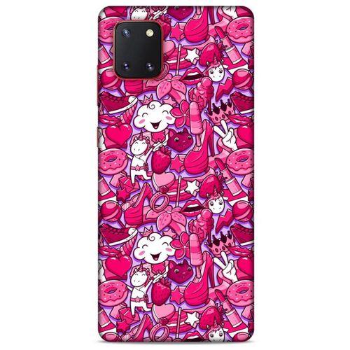 Graffitix (5) Desenli Silikon Kapak Samsung Galaxy Note 10 Lite Kılıf