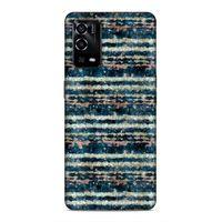 Oppo A55 5G Uyumlu Kılıf Utopia (47) Crystal Flex Kılıf Zig Zag