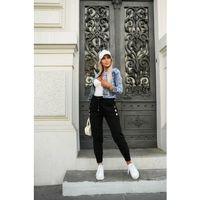 Kadın Yüksek Bel Lastikli Yanlardan Düğmeli Viskon Iki Iplik Pantolon