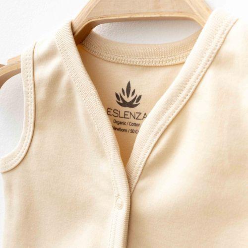 Eslenza Eslenza Oganik Yelek 2088 Bej