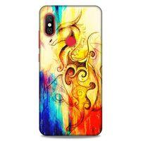 Lopard Xiaomi Redmi Note 6 Pro Uyumlu Kılıf Manipülasyon ☻ (37) Silicone Cover Baskılı
