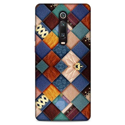 Xiaomi Mi 9T Pro Kılıf Patchwork (31) TPU Kılıf Karışık Renkli