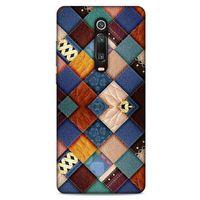 Xiaomi Mi 9T Pro Kılıf Patchwork (31) TPU Kılıf Karışık Renkli