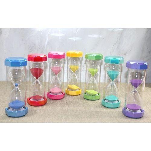 Plastik Çerceveli Renkli 10 Dk Kumsaati Alk4563
