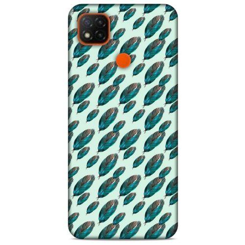 Xiaomi Redmi 9C Kılıf Desenli Özel Seri Tüyler (50) Shockproof Kılıf