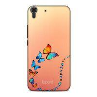 Huawei Honor 8a Kılıf Kelebek Etkisi (47) Crystal Flex Kılıf Fuşya Sarı