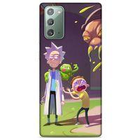 Samsung Galaxy Note 20 Uyumlu Kılıf Rick And Morty (31) TPU Kılıf Cronenberg Rick