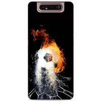 Lopard Samsung Galaxy A80 Uyumlu Kılıf FireX (35) Fit Design Kılıf Futbol