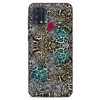 Animax Zebra Kaplan Samsung Galaxy M31 Kılıf Desenli Silikon