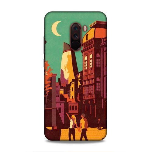 Xiaomi Pocophone F1 Uyumlu Kılıf Azarbaijan (44) Tough Armor Kılıf Bakü Çizim
