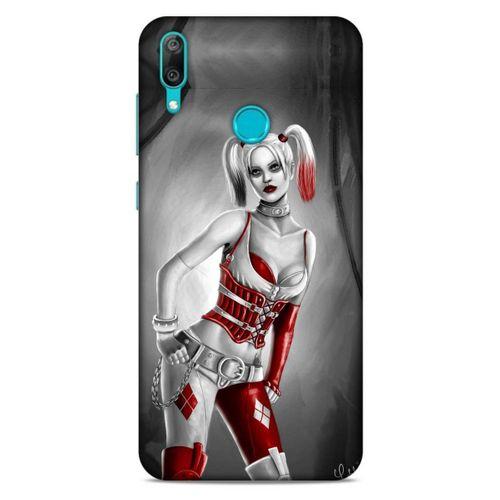 Huawei Y7 Prime 2019 Uyumlu Kılıf Harley Quinn (39) Liquid Crystal Kılıf Açık Limon