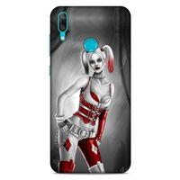 Huawei Y7 Prime 2019 Uyumlu Kılıf Harley Quinn (39) Liquid Crystal Kılıf Açık Limon