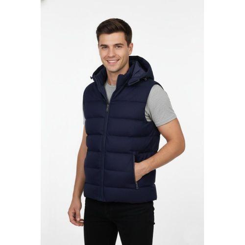 Erkek Spor Kapüşonlu Yelek Regular Kalıp 961-309 BGL-ST04874