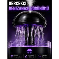 Rgb Işıklı Denizanası Hava Nemlendirici Ultrasonik Buhar Makinesi 2h 4h 8h Zamanlayıcılı
