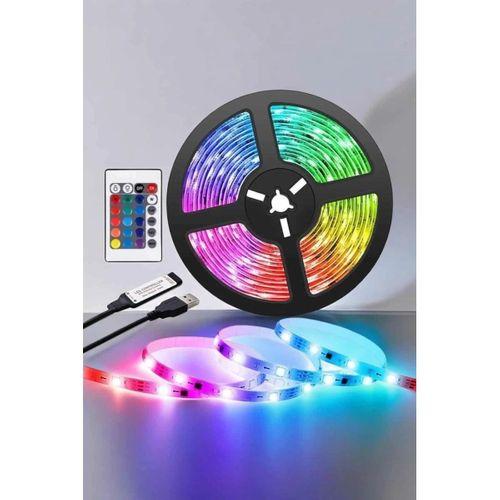 Yeni Nesil Rgb Işıklı 10metre Şerit Led Kumandalı Kullanım