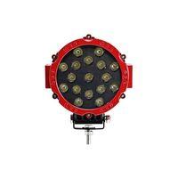 Off Road Sis Lambası Kırmızı 16 Cm Yuvarlak 17 Led 1 Adet