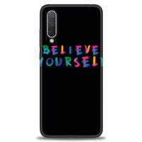 Xiaomi Mi 9 Lite Kılıf HD Baskılı Kılıf - Believe + Tam Ekran Koruyucu