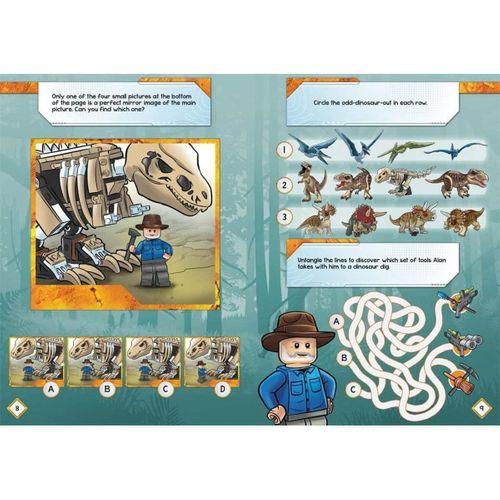 LEGO (R) Jurassic World (TM): Alan Grant's Missions: Activity Book with Alan Grant minifigure